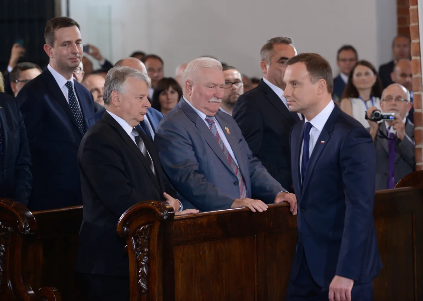 Andrzej Duda na mszy w archikatedrze warszawskiej inaugurującej jego prezydenturę