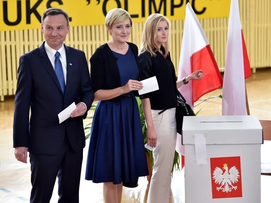 Andrzej Duda; Agata Kornhauser-Duda; Kinga Duda