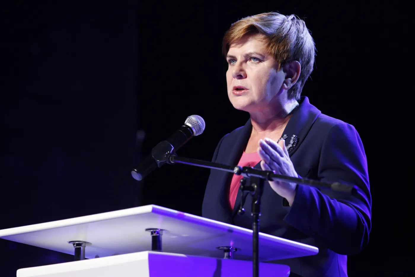 Wiceprezes PiS i kandydatka partii na premiera Beata Szydło