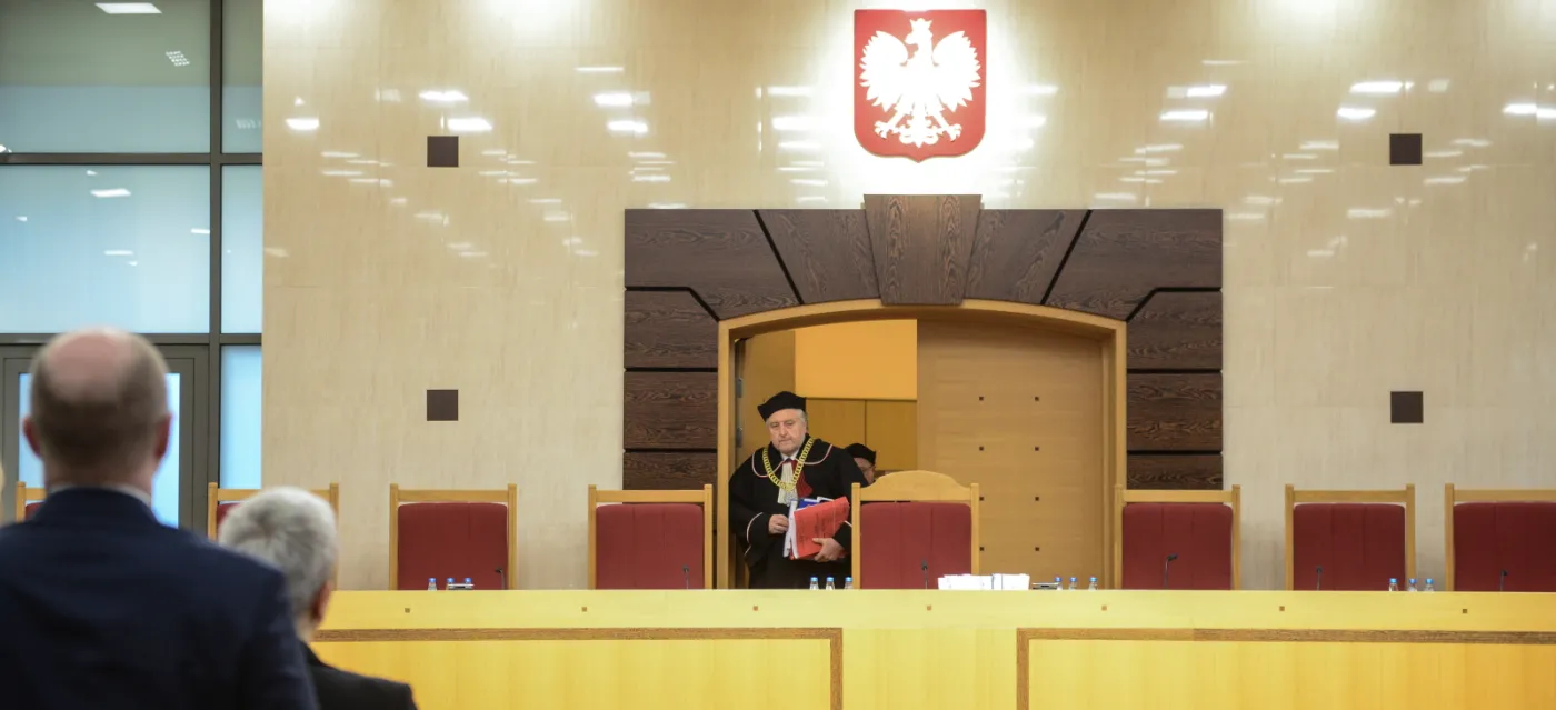 Przewodniczący TK Andrzej Rzepliński przed rozprawą dot. klauzuli sumienia