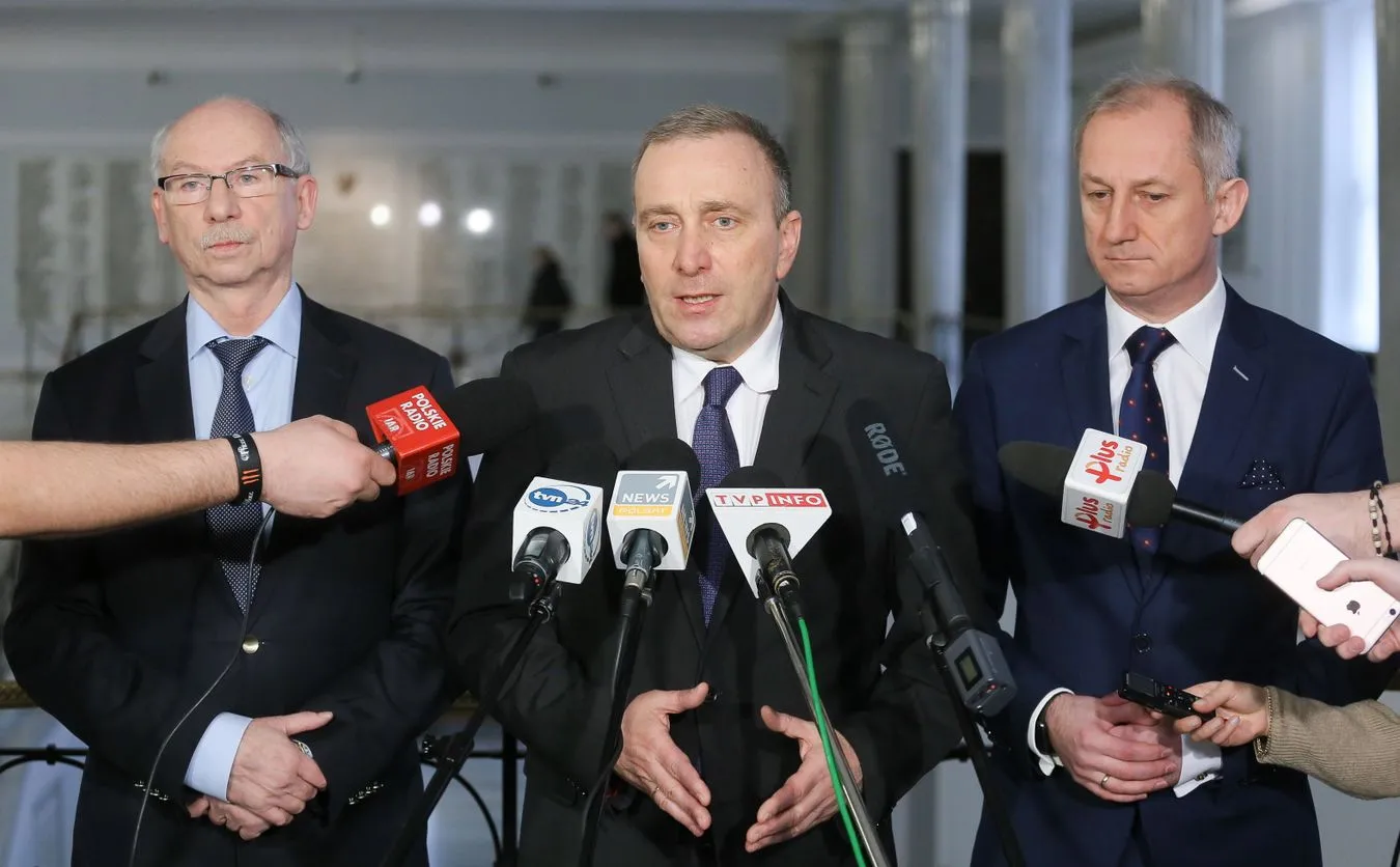Janusz Lewandowski, Grzegorz Schetyna i Sławomir Neumann