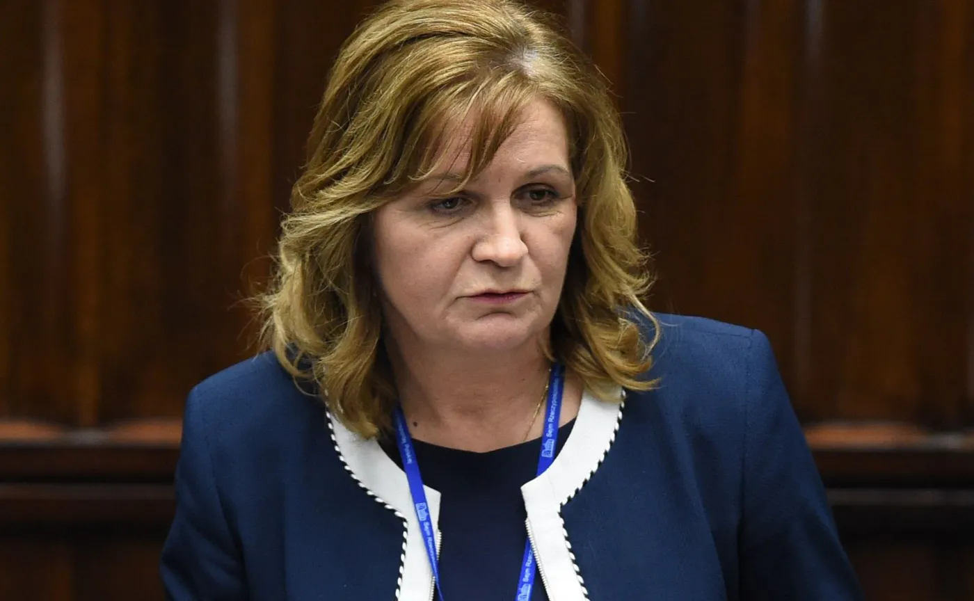 Posłanka ruchu Kukiz'15 Małgorzata Zwiercan