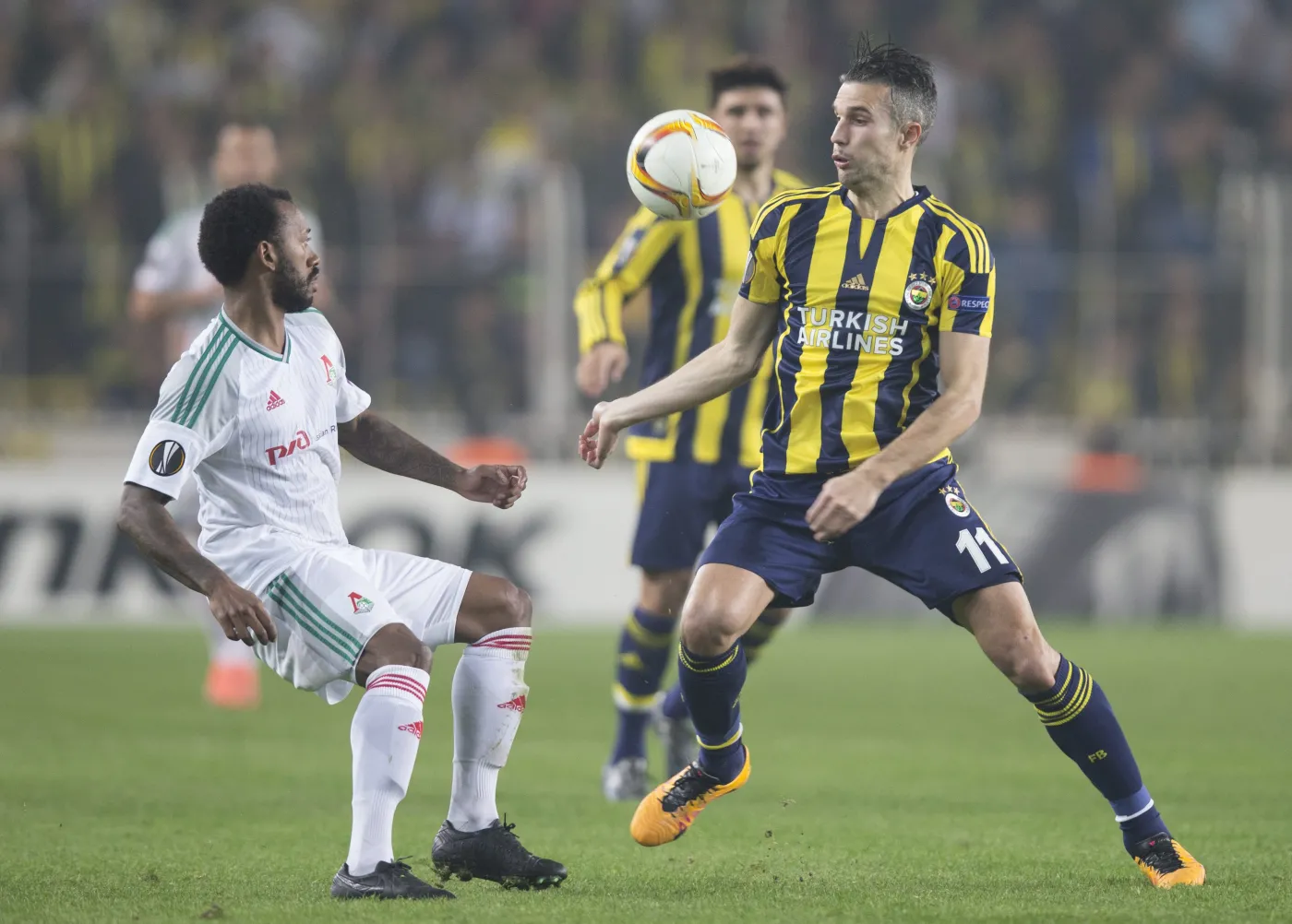 Robin Van Persie i Manuel Fernandes 