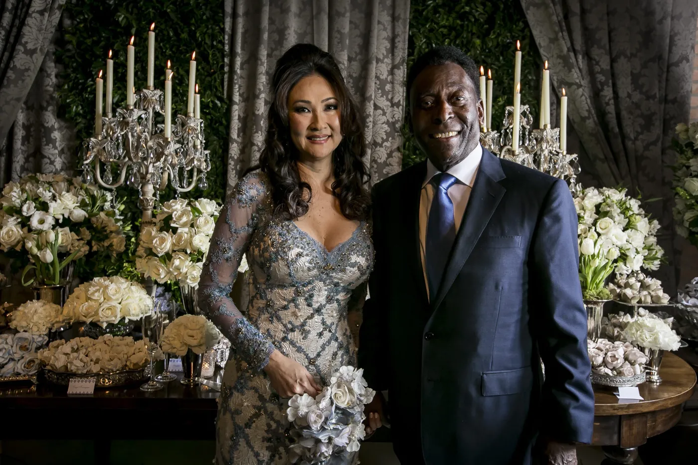 Edson Arantes do Nascimento i Marcia Cibele Aoki