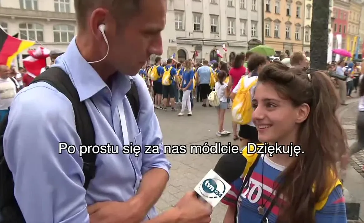 Syryjka z Aleppo, która przyjechała na Śiatowe Dni Młodzieży w Krakowie