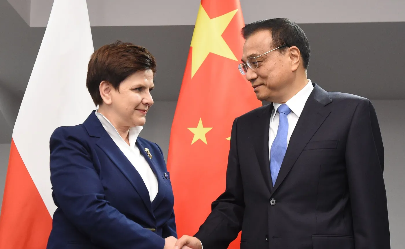 Premier Li Keqiang i premier Beata Szydło