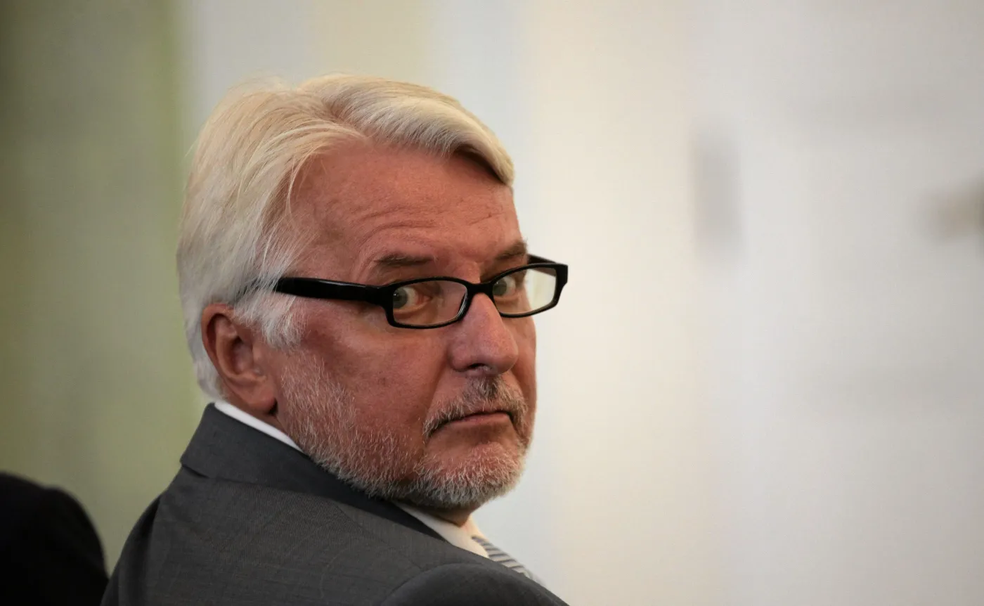 Minister spraw zagranicznych Witold Waszczykowski