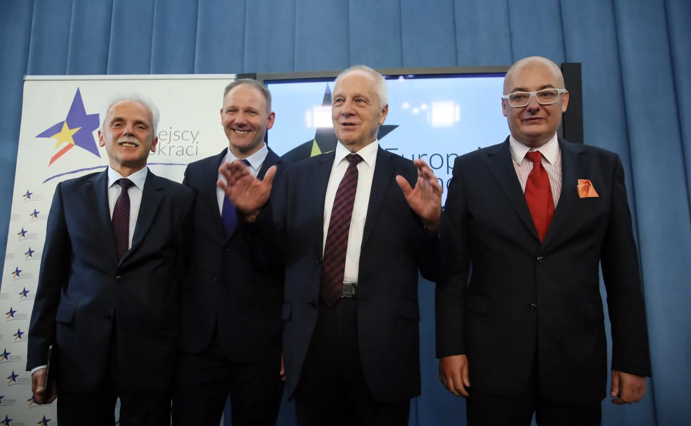 Michał Kamiński, Jacek Protasiewicz, Stanisław Huskowski, Stefan Niesiołowski 