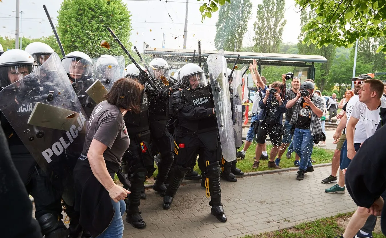 Zamieszki w czasie Marszu Równości w Gdańsku