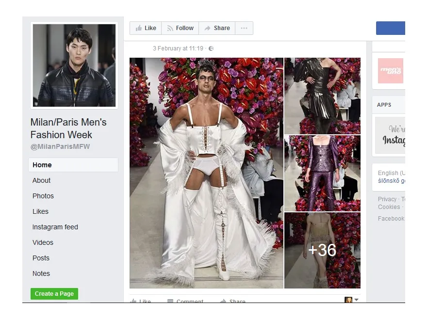 Pokaz kolekcji Palomo Spain jesień/zima 2017/2018 na New York Fashion Week