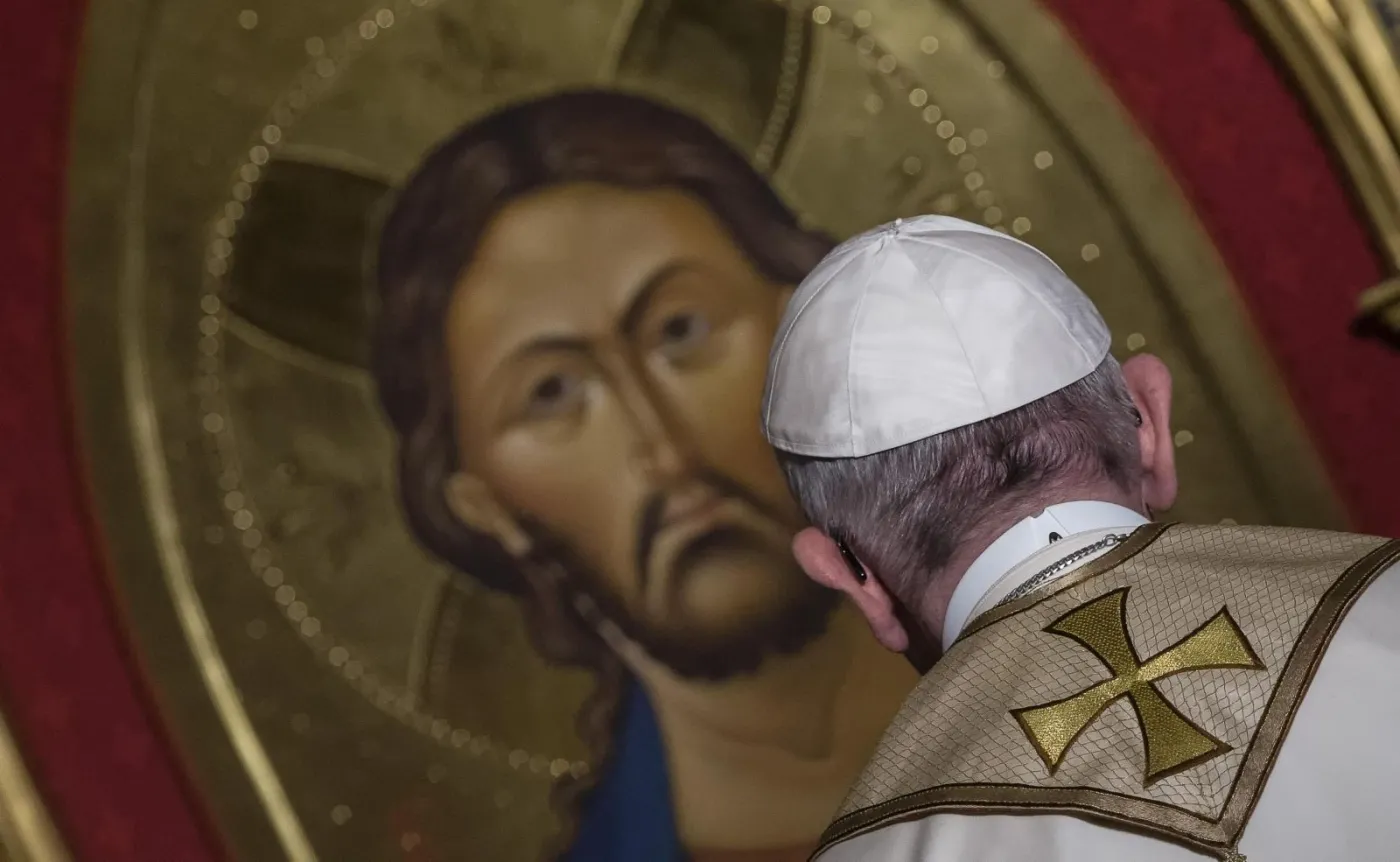 Papież Franciszek odwiedza kościół anglikański w Rzymie