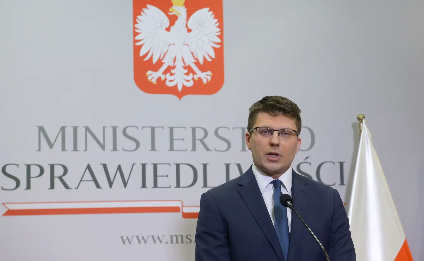 Wiceminister Sprawiedliwości Marcin Warchoł