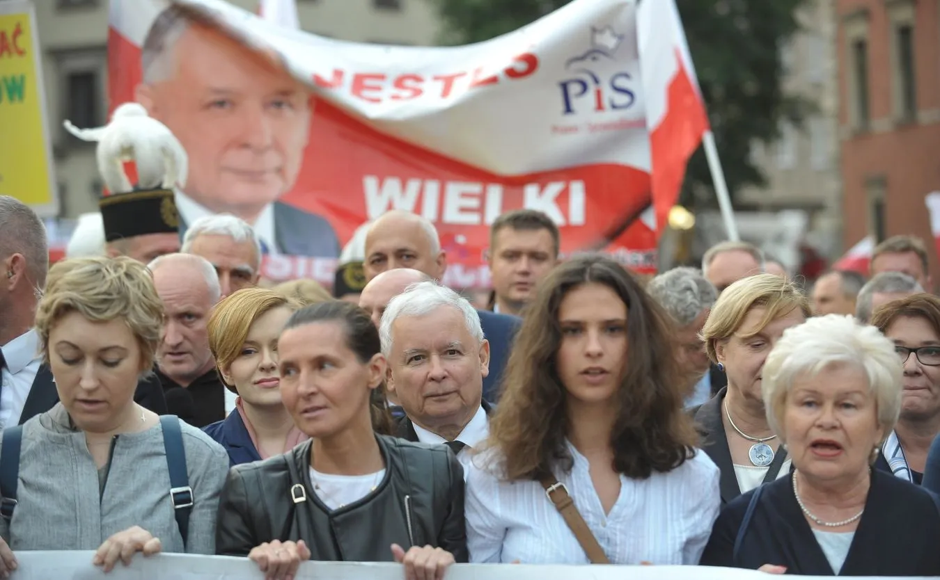 Jarosław Kaczyński na miesięcznicy smoleńskiej