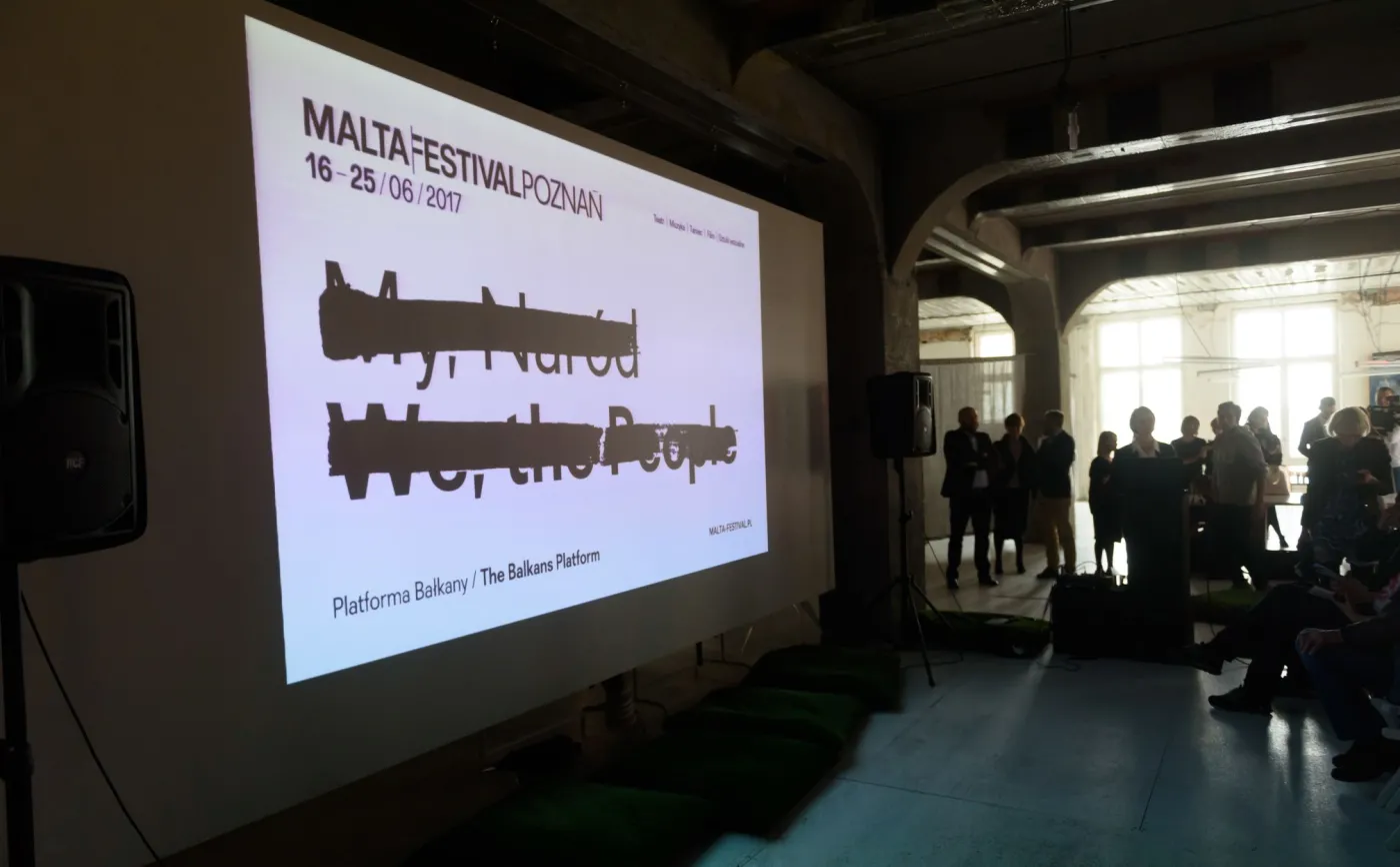 Konferencja zapowiadająca festiwal Malta