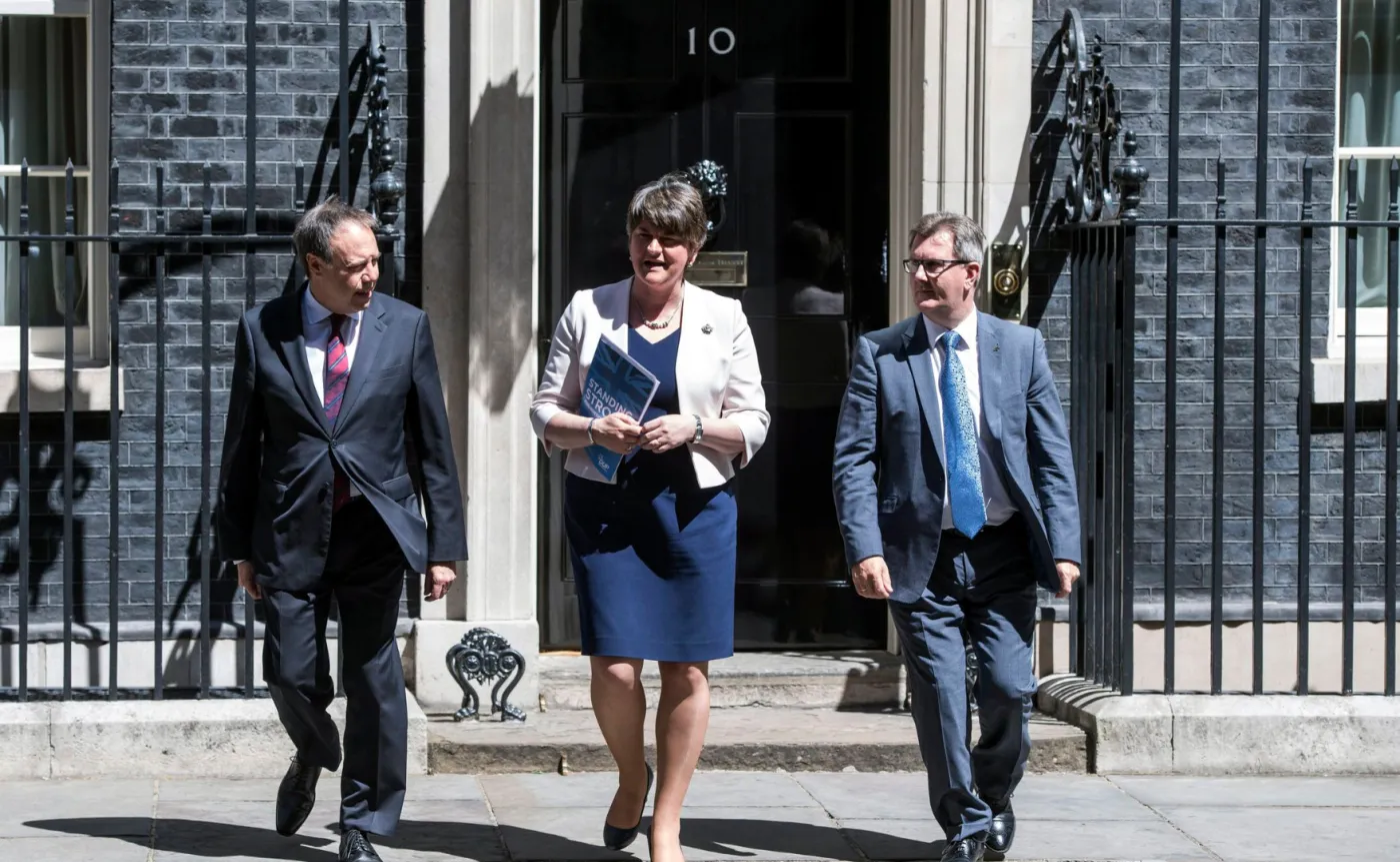 Arlene Foster, szefowa irlandzkich unionistów