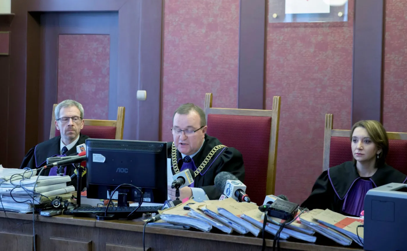 Sędziowie Robert Kirejew, Wojciech Kopczyński, Karina Maksym