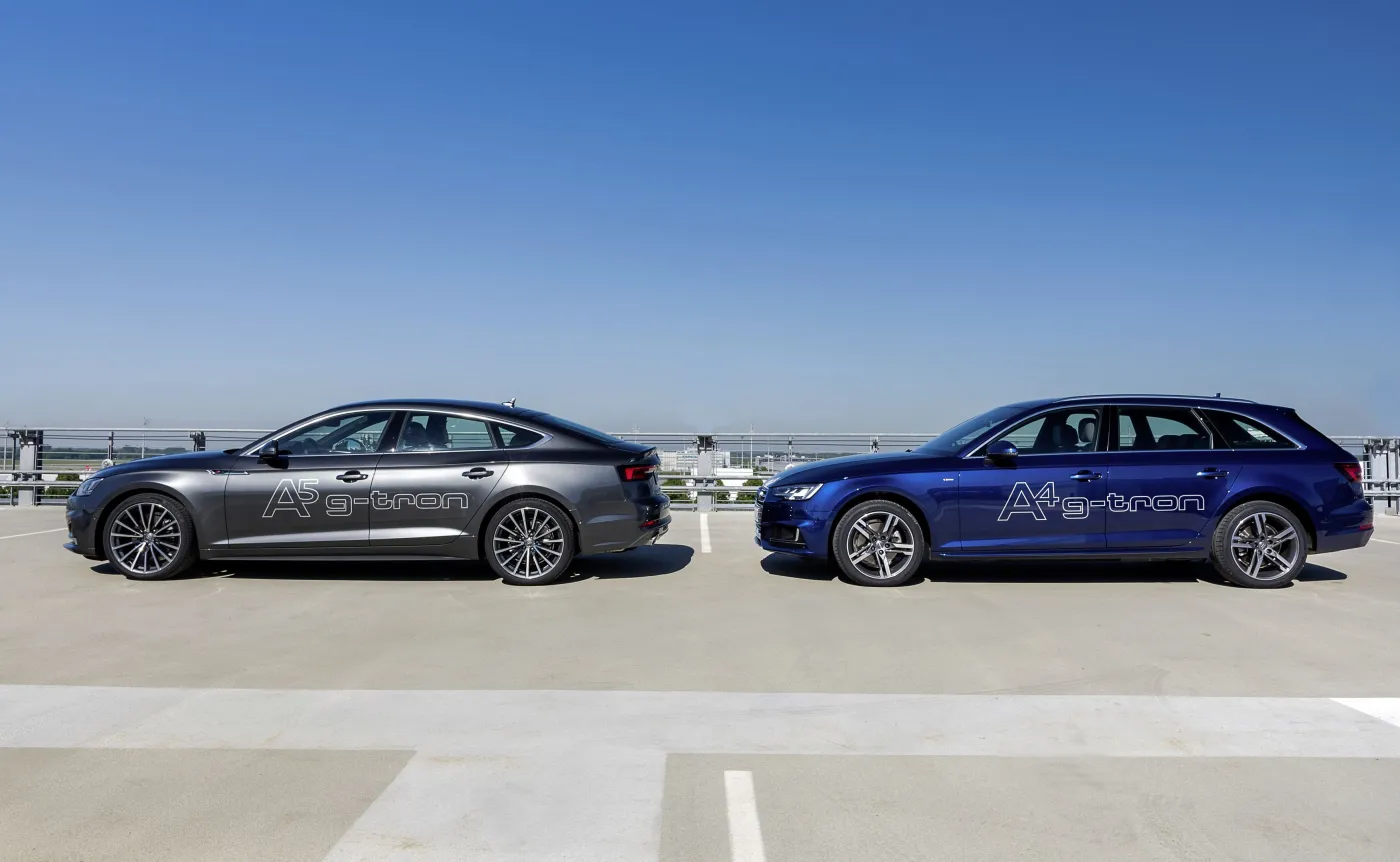 Audi A5 Sportback g-tron i A4 Avant g-tron 