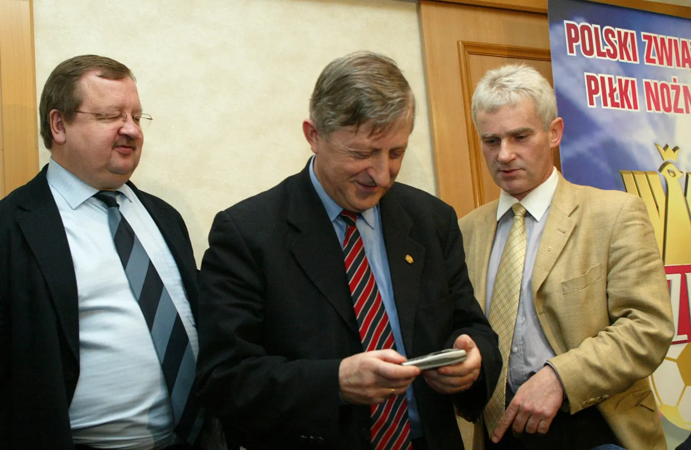 Zdzisław Kręcina, Eugeniusz Kolator i Michał Listkiewicz