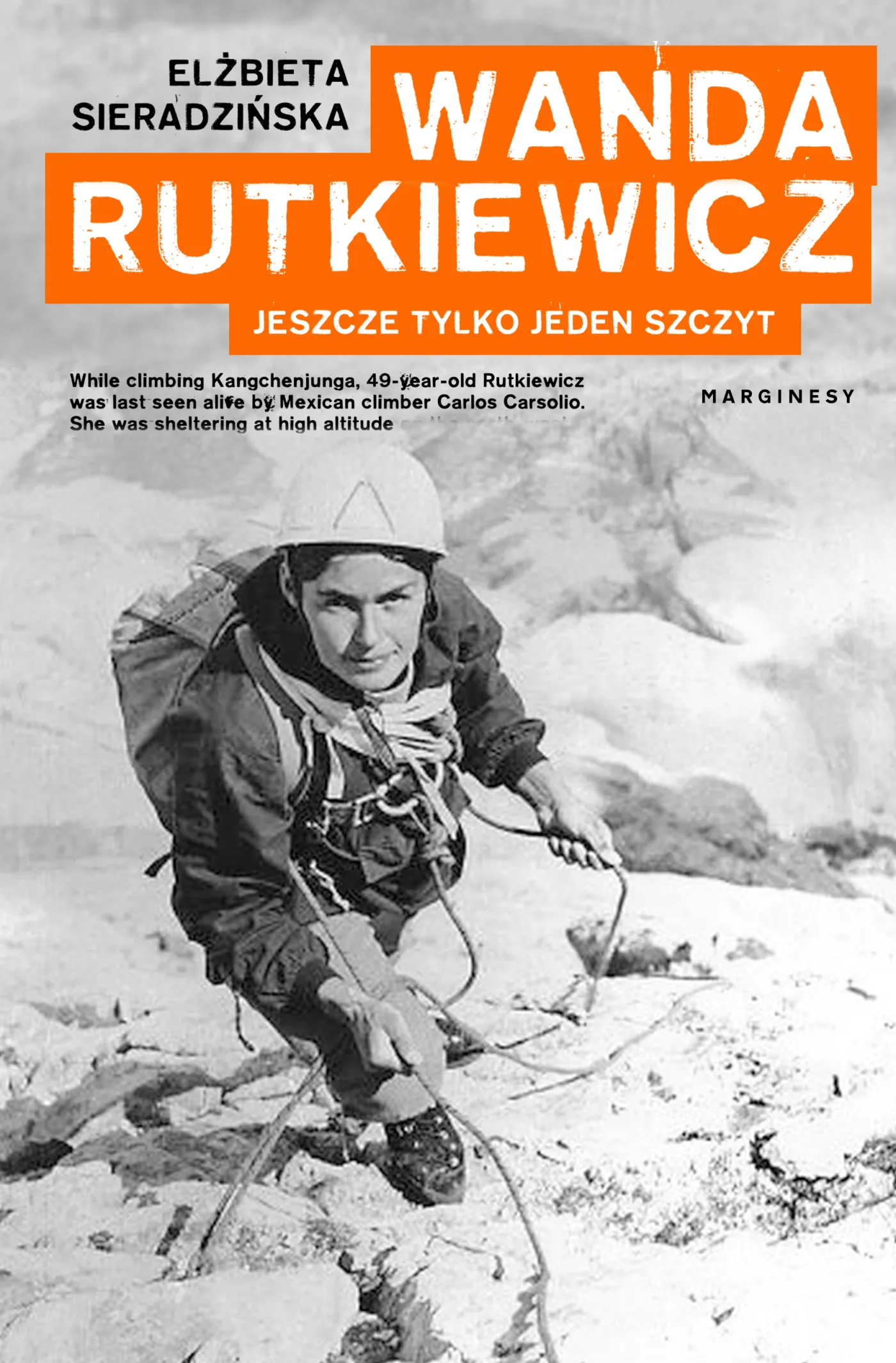 okładka książki "Wanda Rutkiewicz. Jeszcze tylko jeden szczyt"