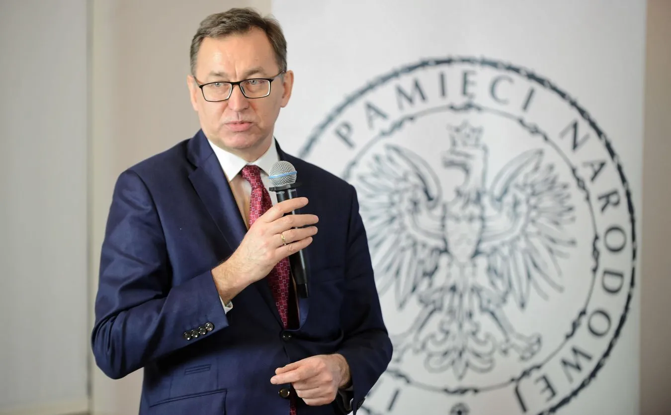 Prezes Instytutu Pamięci Narodowej dr Jarosław Szarek 