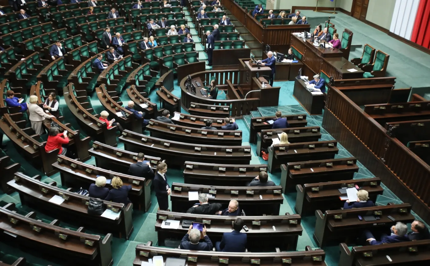 Gorąco w Sejmie po wystąpieniu prezes TK. PO-KO: Nie mamy Trybunału Konstytucyjnego, tylko atrapę sądu