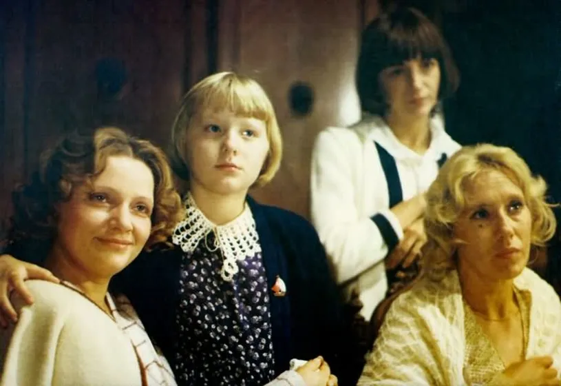 Kadr z filmu "Panny z Wilka" Andrzeja Wajdy