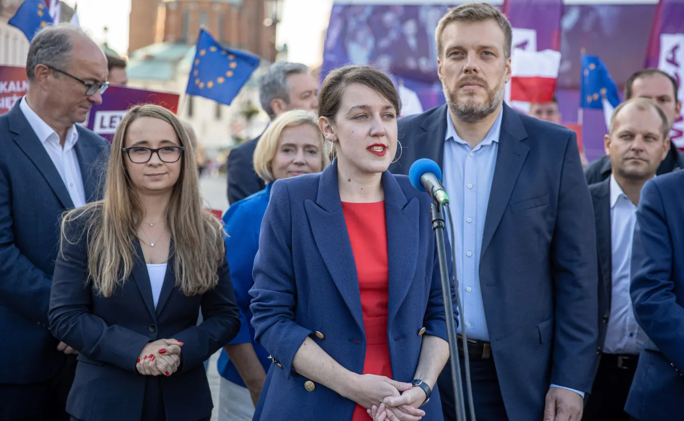 Adrian Zandberg, Marcelina Zawisza, Włodzimierz Czarzasty, Paulina Nowak