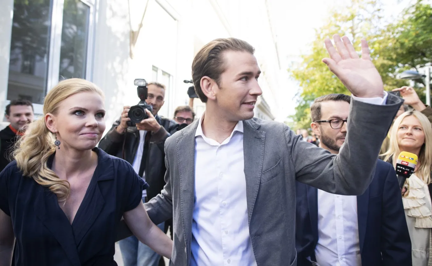 Sebastian Kurz z dziewczyną Susanne Thier