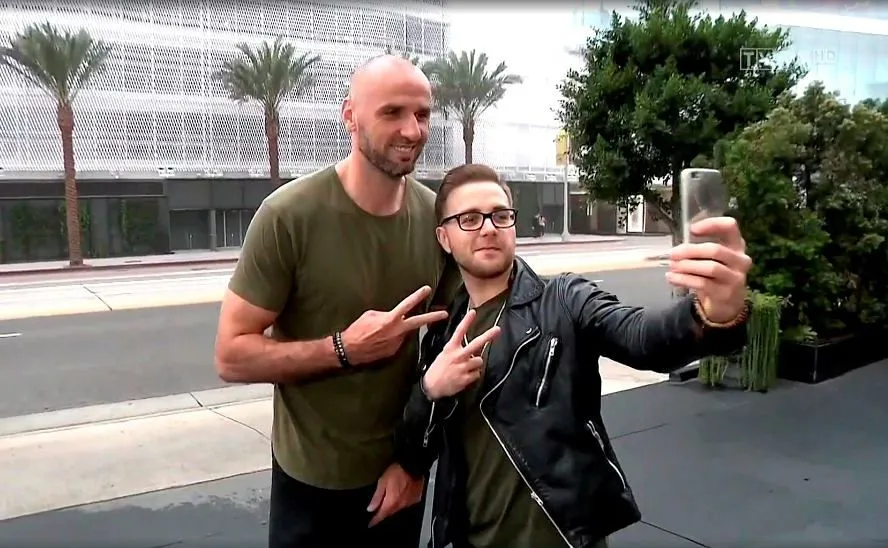 Marcin Bakalarski i Marcin Gortat / screen