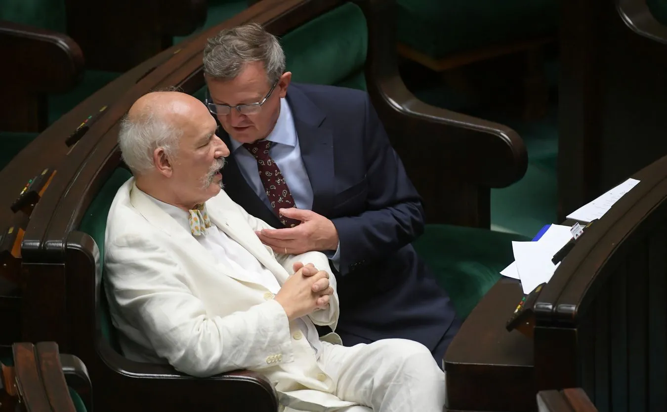 Komisja etyki zajmie się Januszem Korwin-Mikke. Chodzi o jego słowa o posłankach KO