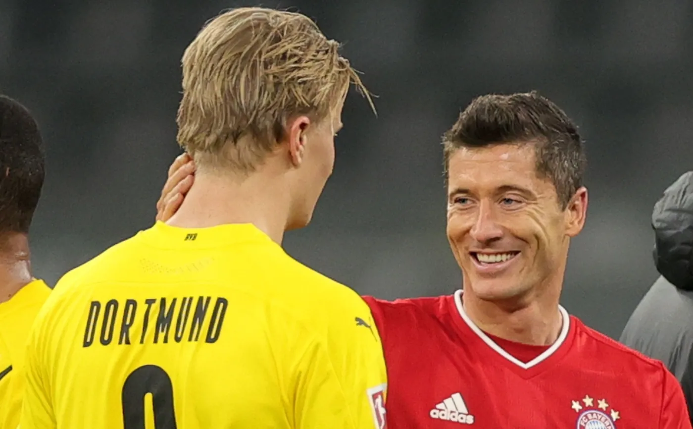 Dyrektor Borussii uważa, że Haaland jest lepszy od Lewandowskiego