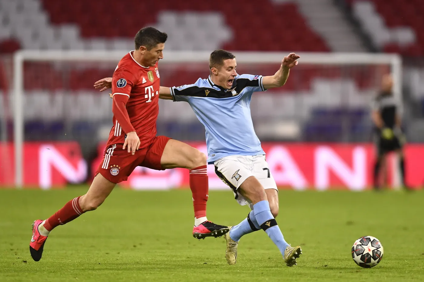 Rzut karny, Lewandowski, gol. Bayern w ćwierćfinale Ligi Mistrzów