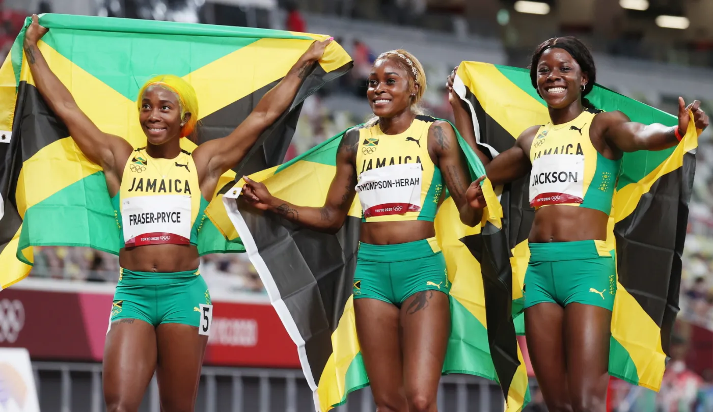 Tokio 2020. Komplet medali dla Jamajek w biegu na 100 m
