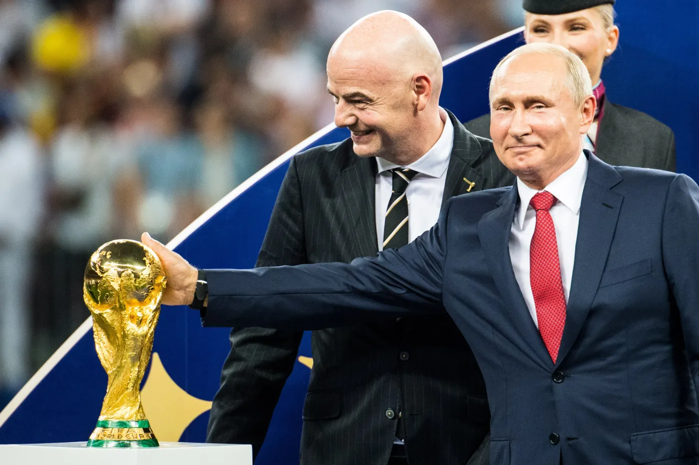 Wiceszef MSZ o decyzji FIFA ws. Rosji: Ci panowie mają w tym jakiś interes, albo są ślepi i głusi