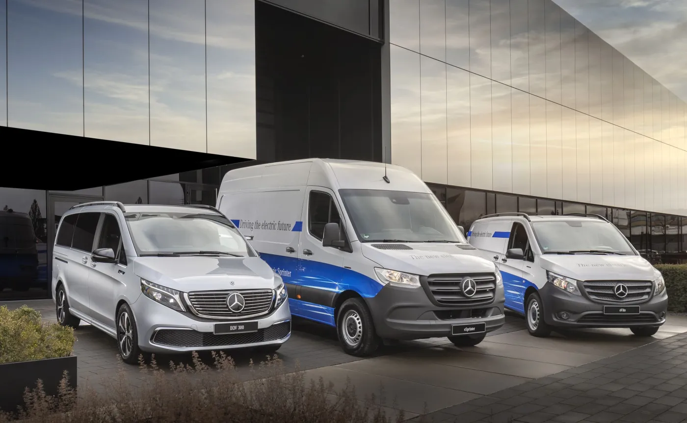 Mercedes EQV 300, eSprinter i eVito