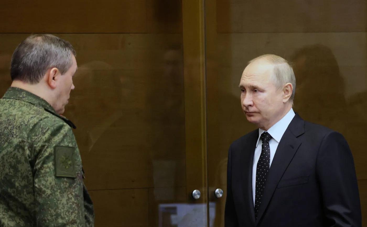 Rozwianie plotek o dymisji Gierasimowa i nie tylko. Brytyjski wywiad: Tego chciał Putin