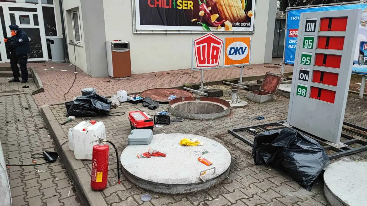 Wybuch na stacji paliw w Zgorzelcu