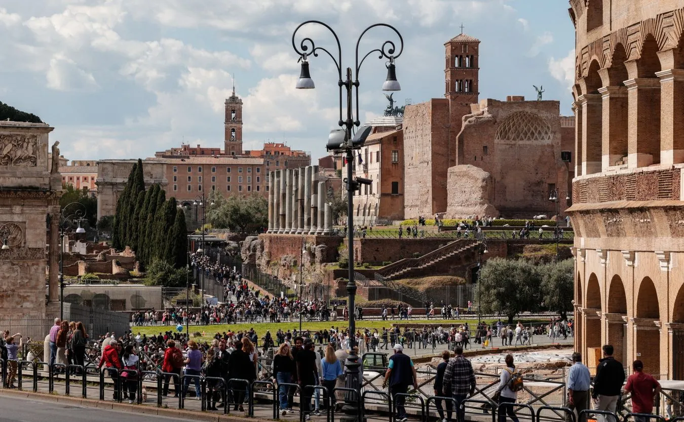 Rzym pobił wszelkie rekordy. Gigantyczna liczba turystów w Wielkanoc