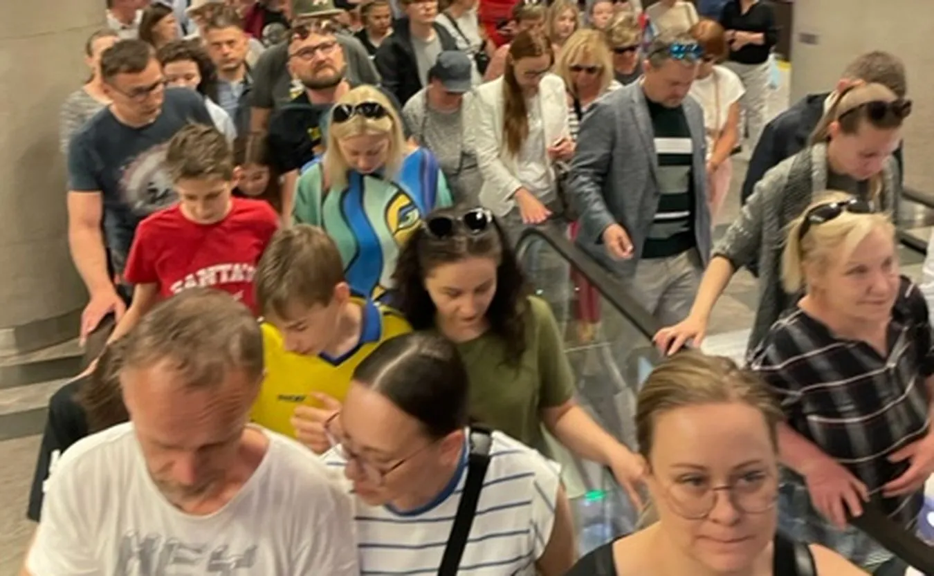Jedna ze stacji warszawskiego metra