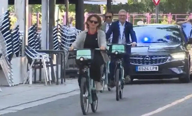 Wicepremier przyjechała na rowerze na spotkanie ws. klimatu. Ale wcześniej...