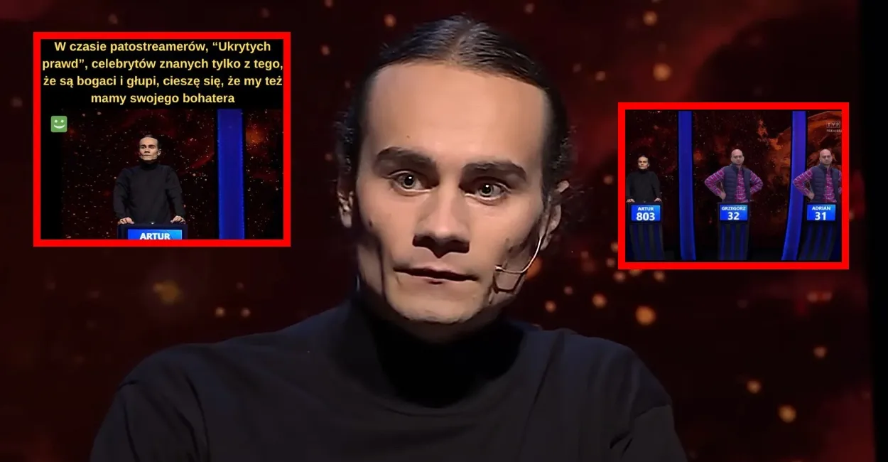 Finał "Jednego z dziesięciu" jednak bez Artura Baranowskiego? Internauci szybko zareagowali [MEMY]