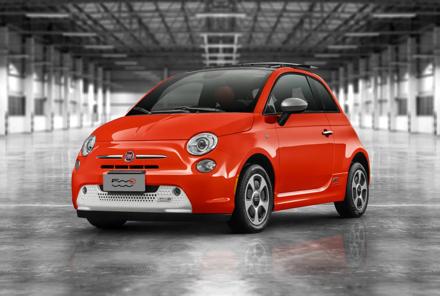 Fiat 500e samochody elektryczne
