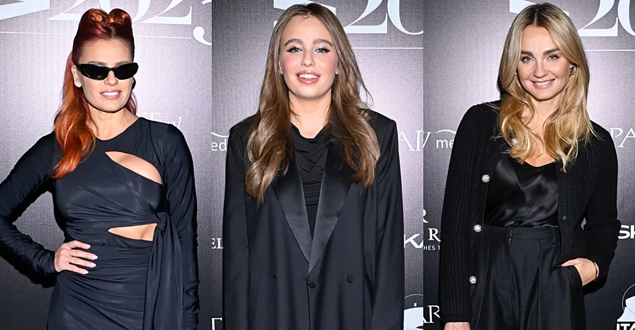 Elegancka Bieniuk, Urbańska w sukni z trenem i wycięciami. Kto jeszcze pojawił się na evencie fotograficznym? [FOTO]