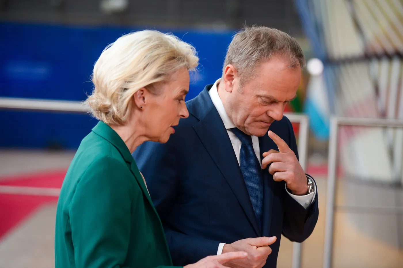 Ursula von der Leyen i Donald Tusk