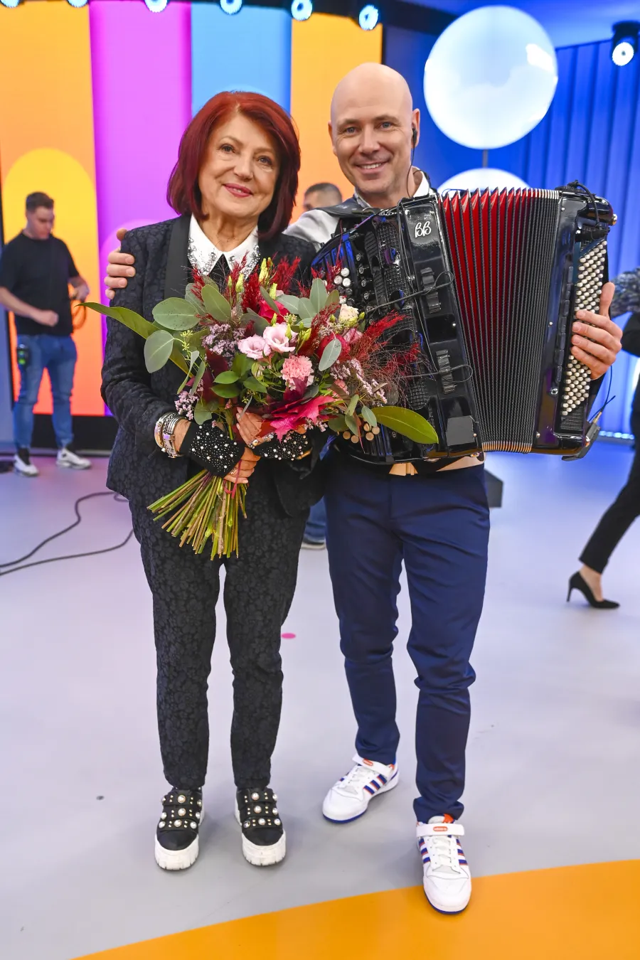 Urszula Dudziak i Marcin Wyrostek