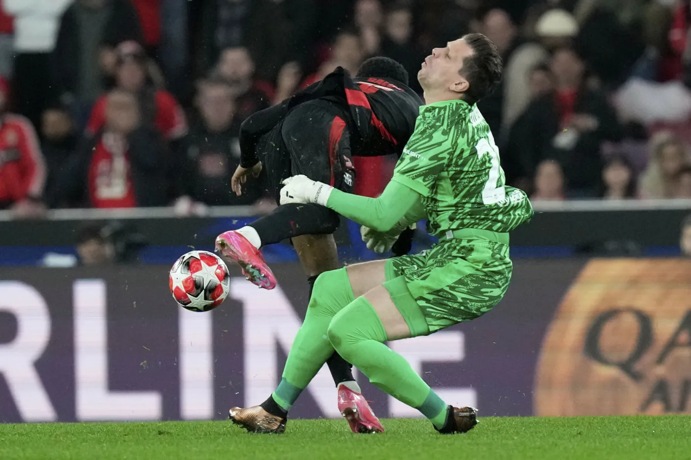Szczęsny skompromitował się w Lidze Mistrzów. Klapa, koszmar, katastrofa