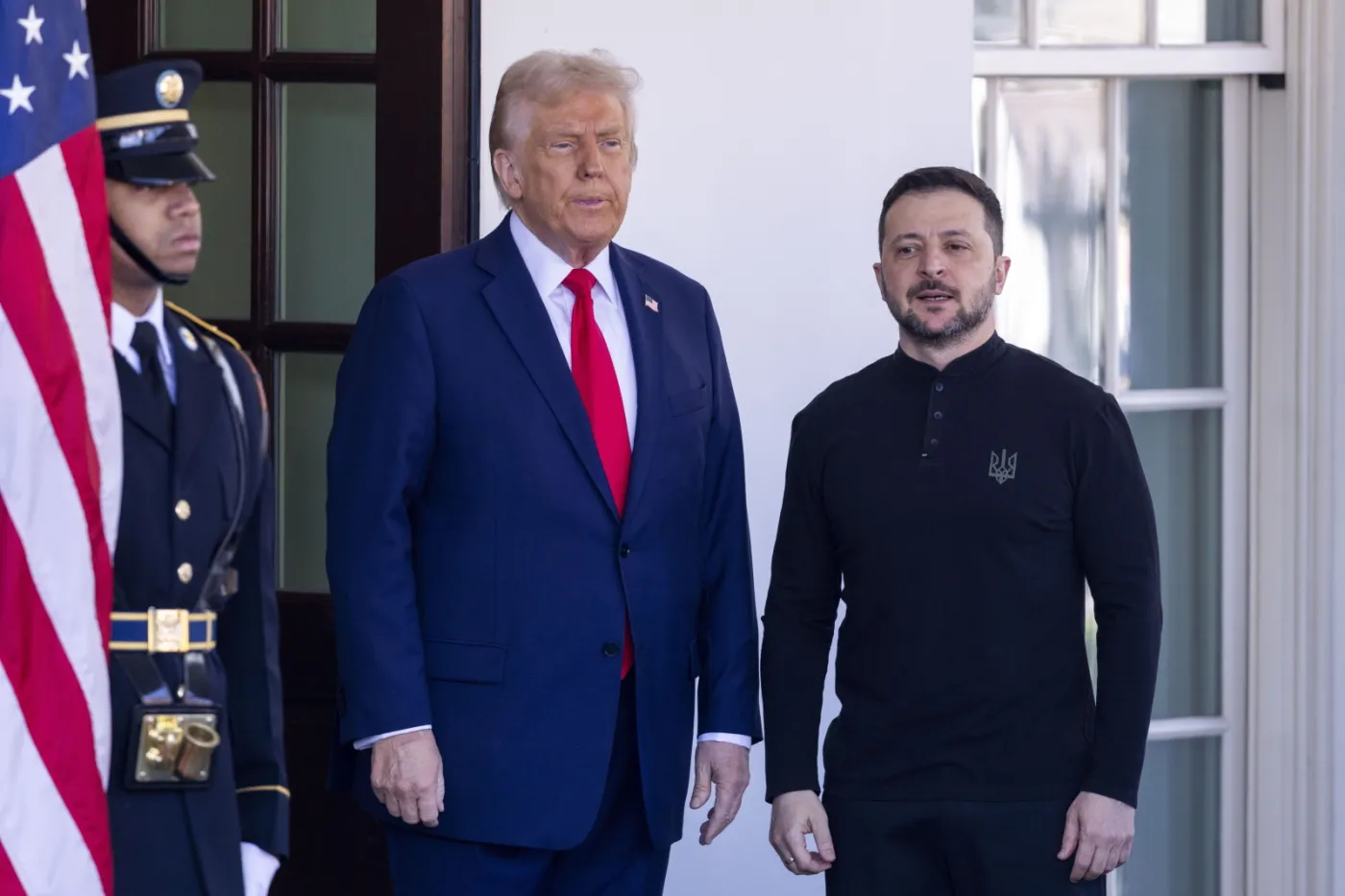 Donald Trump i Wołodymyr Zełenski