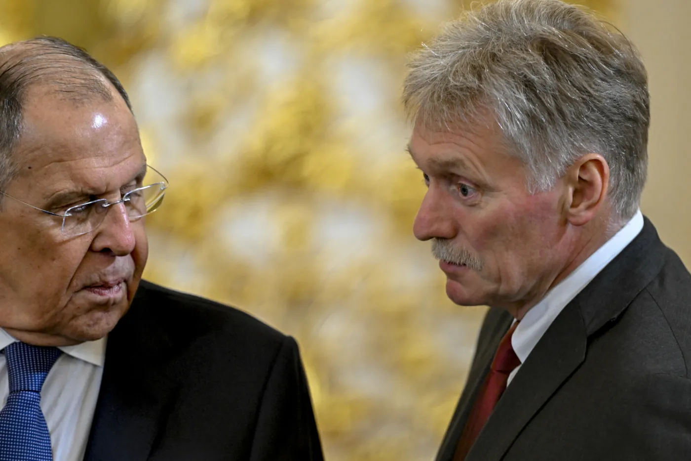 Siergiej Ławrow i Dmitrij Pieskow