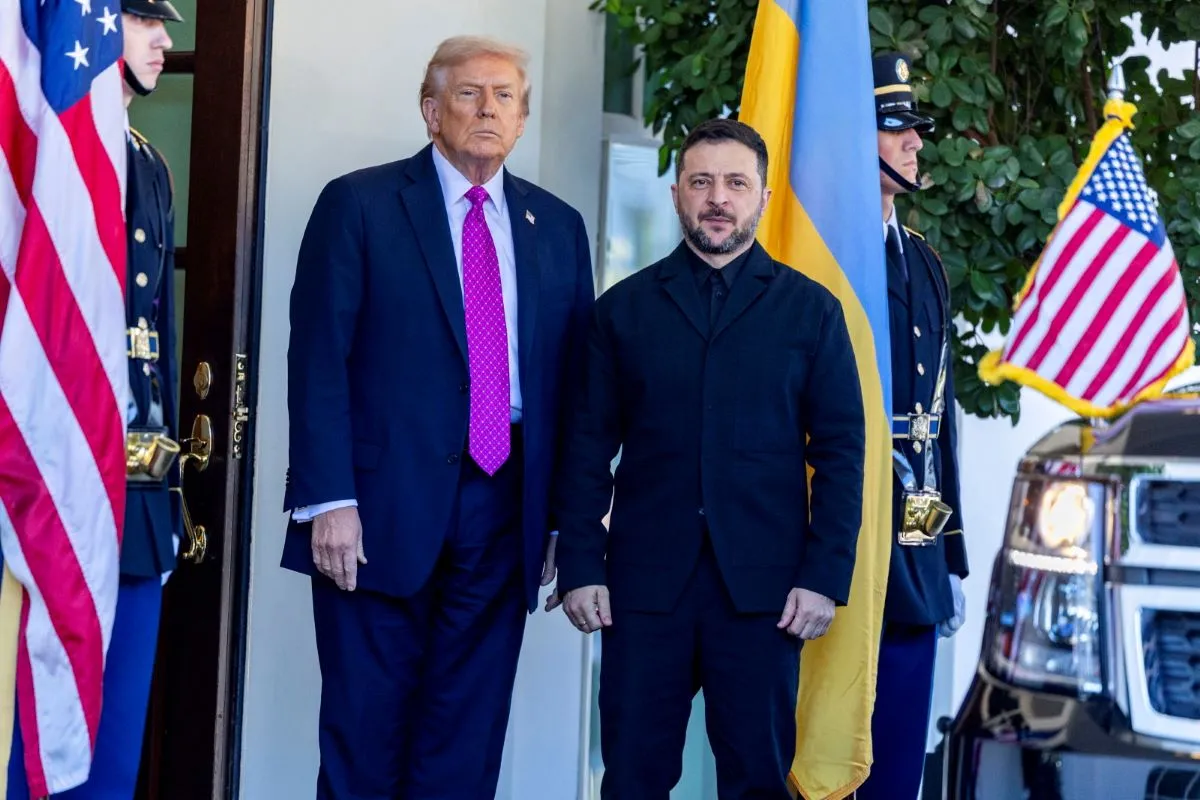 Zełenski w Białym Domu u Trumpa. "Z pana pomocą możemy zakończyć tę wojnę"