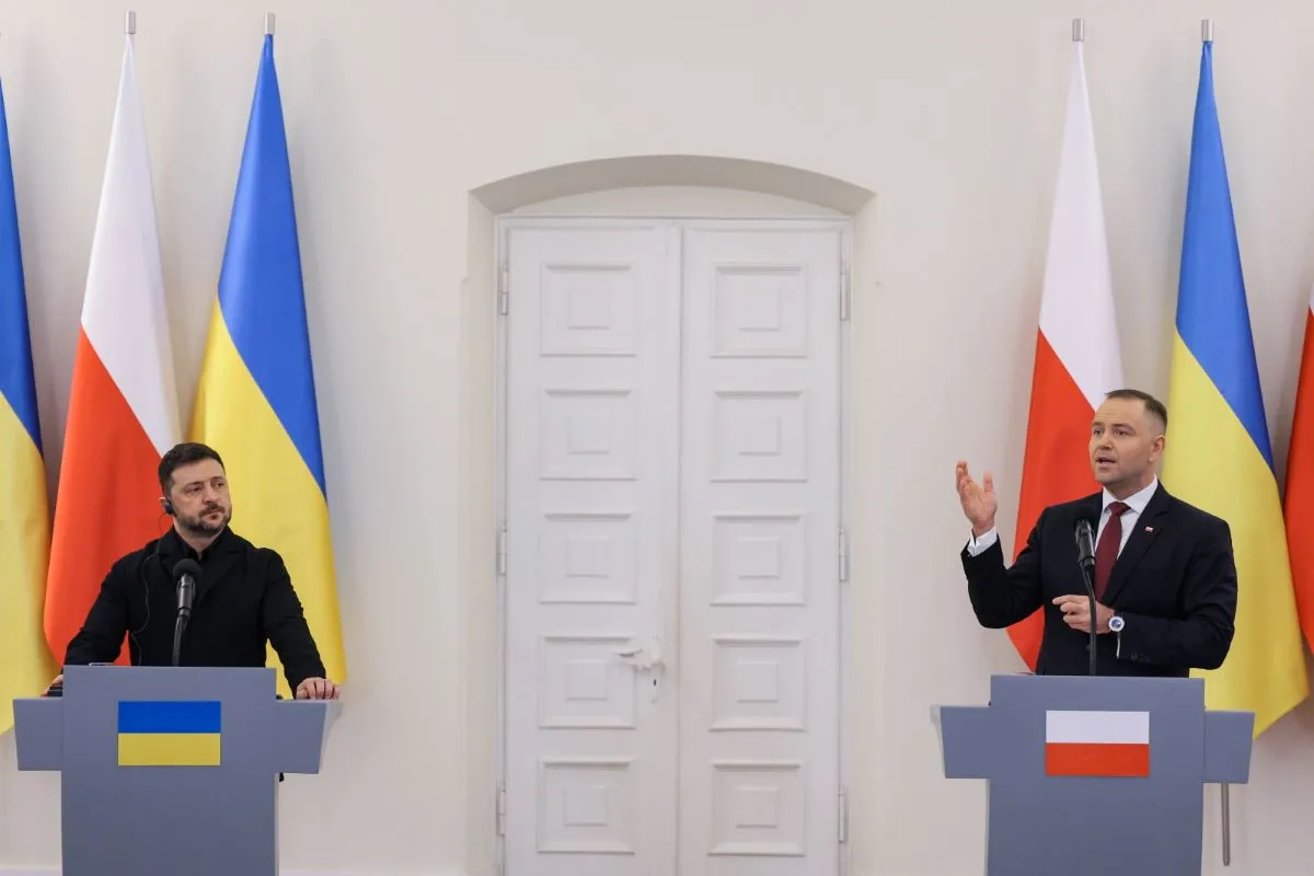 Nawrocki o wizycie Zełenskiego: Dobra wiadomość dla Kijowa, fatalna dla Moskwy